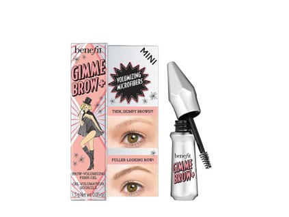Benefit Objemový gel na obočí Gimme Brow+ (Brow Volumizing Fiber Gel Mini) 1,5 g (Odstín 4)
