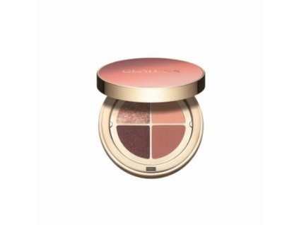 Clarins Paletka 4 očních stínů (Eye Palette Ombre) 4,2 g (Odstín 04 Brown sugar)
