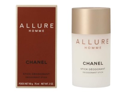 Chanel Allure Homme - tuhý deodorant (Objem 75 ml)