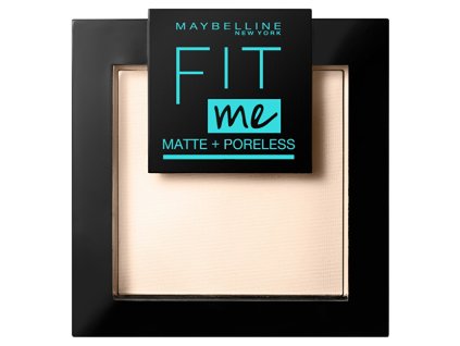 Maybelline Matující pudr Fit Me Matte and Poreless Powder 9 g (Odstín 105 Natural Ivory)