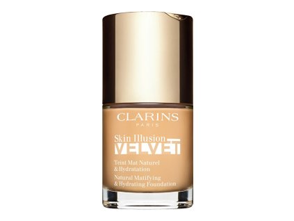 Clarins Matující make-up Skin Illusion Velvet (Natural Matifying &amp; Hydrating Foundation) 30 ml (Odstín 112C)