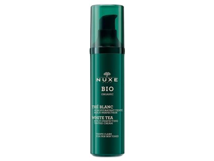 Nuxe Tónovací hydratační pleťový krém White Tea (Multi-Perfecting Tinted Cream) (Odstín Light)