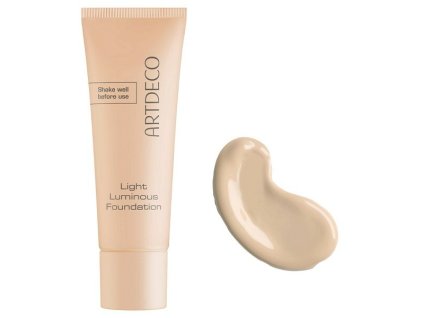 Artdeco Lehký rozjasňující make-up (Light Luminious Foundation) 25 ml (Odstín 45 Gentle Mahogany)