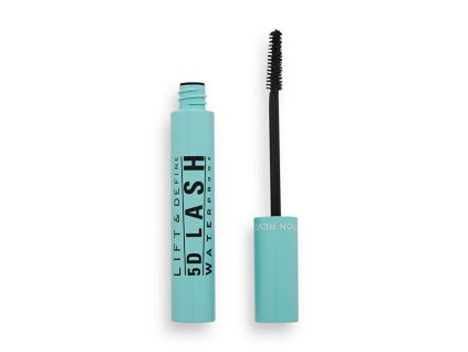 Revolution Voděodolná řasenka 5D Lash (Waterproof Mascara) 14 ml (Odstín Black)