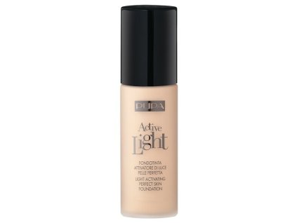 PUPA Milano Tekutý make-up s aktivátorem světla Active Light (Perfect Skin Foundation) 30 ml (Odstín 009 Light Porcelain)