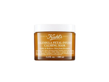 Kiehl's Zklidňující hydratační pleťová maska Calendula Petal-Infused (Calming Mask) (Objem 100 ml)