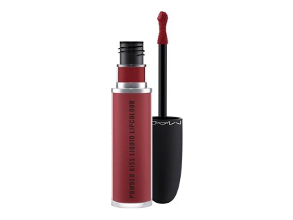 MAC Cosmetics Tekutá rtěnka Powder Kiss (Liquid Lipcolor) 5 ml (Odstín 977 Fashion Emergency)