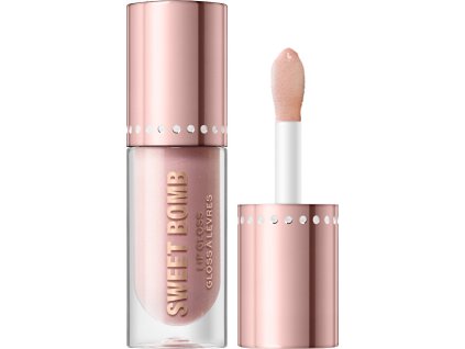 Revolution Lesk na rty Sweet Bomb (Lip Gloss) 4,5 ml (Odstín Candyfloss Pink Glitter)