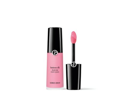 Giorgio Armani Tekutá tvářenka Luminous Silk (Cheek Tint) 12 ml (Odstín 31 Vivid Coral)