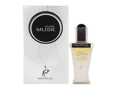Khadlaj Pure Musk - koncentrovaný parfémovaný olej (Objem 20 ml)