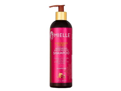 Mielle Hydratační šampon pro snadné rozčesávání vlasů Pomegranate & Honey (Moisturizing and Detangling Shampoo) (Objem 355 ml)
