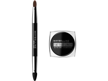 Maybelline Gelová oční linka (Tatto Liner) 3 g (Odstín Black)