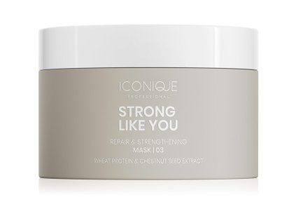 ICONIQUE Professional Maska pro poškozené vlasy Strong Like You (Repair & Strengthening Mask) (Objem 50 ml)