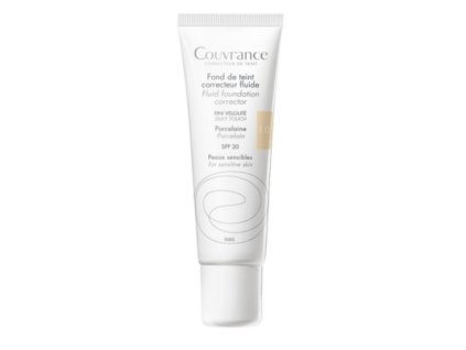 Avène Tekutý krycí make-up Couvrance SPF 20 (Fluid Foundation Corrector) 30 ml (Odstín 10 Porcelain)