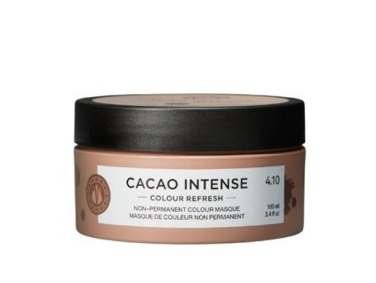 Maria Nila Jemná vyživující maska bez permanentních barevných pigmentů 4.10 Cacao Intense (Colour Refresh Mask) (Objem 300 ml)