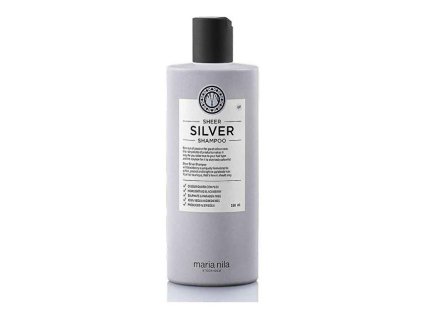 Maria Nila Šampon neutralizující žluté tóny vlasů Sheer Silver (Shampoo) (Objem 350 ml)