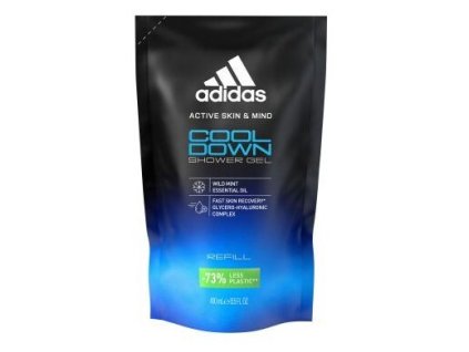 Adidas Cool Down - sprchový gel - náplň (Objem 400 ml)