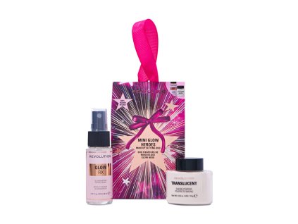 revolution mini glow hero s makeup setting duo 15008204090318