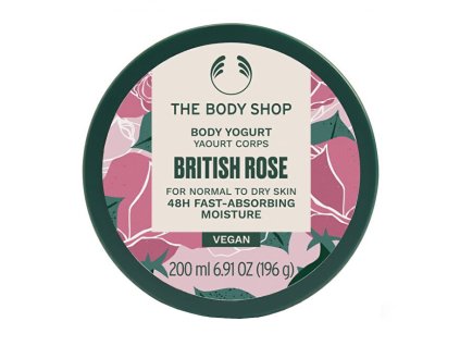 the body shop telovy jogurt british rose body yogurt 200 ml 14907527080151