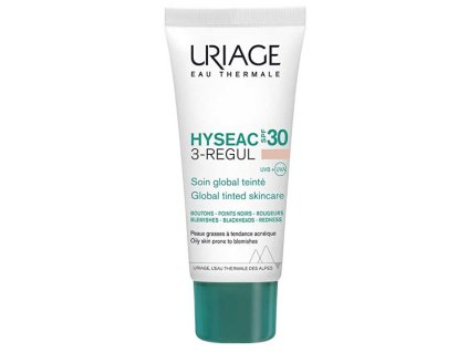 uriage tonovany krem pro problematickou plet hyseac 3 regul global tinted skincare 40 ml 14984469081318