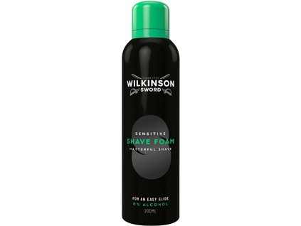 wilkinson sensitive shave foam 200 ml pena na holeni 14987481135839