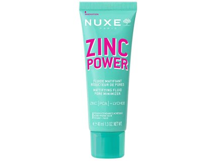 nuxe matujici pletovy fluid zinc ppwer mattifying fluid pore minimizer 40 ml 15010781103831