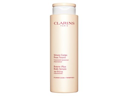 clarins telove serum pro mladistvou pokozku renew plus body serum 200 ml 14977630101518