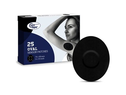 curetape classic sensor patches black 15015732062857