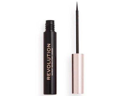 Revolution Oční linka Super Flick (Eyeliner) 4,5 ml (Odstín Black)