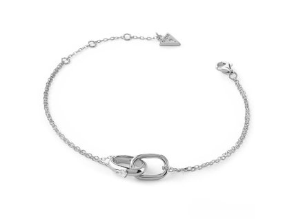 Guess Stříbrný dámský náramek Nuances JSBB04559JWRH (Délka 18,4 cm)