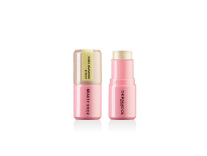 Dermacol Rozjasňovač v tyčince s diamantovým efektem (Beauty Stick) 7 g (Odstín 1 ROSEGOLD GLOW EFFECT)