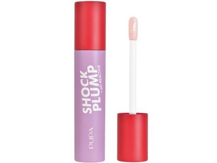 PUPA Milano Lesk na rty se zvětšujícím efektem Shock Plump (Instant Volume Lip Gloss) 5 ml (Odstín 001 Pure Kiss)