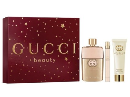gucci guilty pour femme edp 90 ml telove mleko 50 ml edp 10 ml 14869416112728