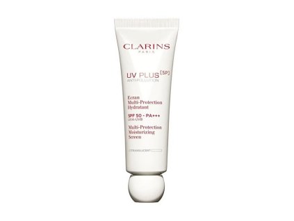 Clarins Víceúčelová ochranná emulze SPF 50 UV Plus Anti-pollution (Multi Protection Moisturizing Screen) 50 ml (Odstín Translucent)