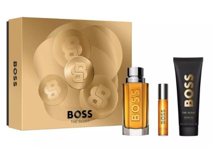 hugo boss boss the scent edt 100 ml sprchovy gel 100 ml edt 10 ml 14886937074533