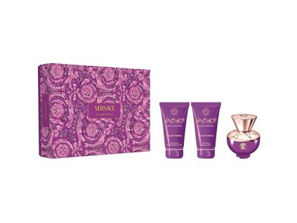 versace dylan purple edp 50 ml sprchovy gel 50 ml telove mleko 50 ml 14916748121826