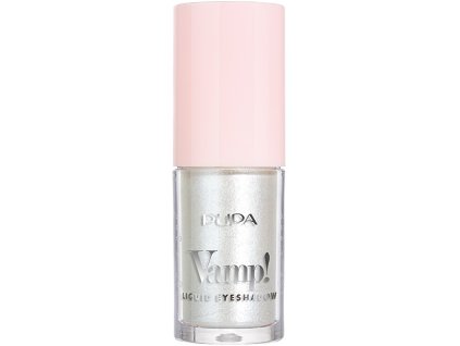 PUPA Milano Tekuté oční stíny VAMP! (Liquid Eyeshadow) 4 ml (Odstín 001 Snow)