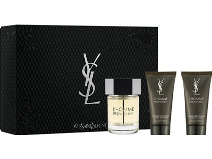 yves saint laurent l homme edt 100 ml sprchovy gel 50 ml balzam po holeni 50 ml 14978940110936