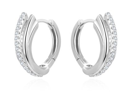 beneto slusive stribrne kruhy se zirkony aguc3343 14906528064734