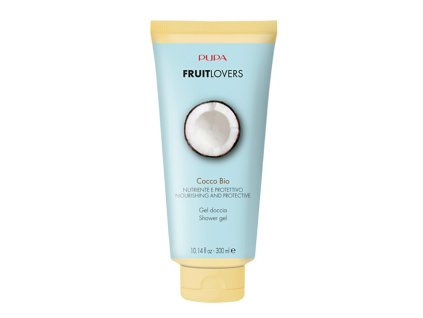 pupa milano sprchovy gel fruit lovers coconut bio shower gel 300 ml 15017511141419