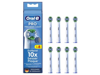 oral b nahradni kartackove hlavice precision clean eb20 8 ks 14988221084218