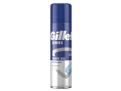 gillette revitalizacni gel na holeni se zelenym cajem revitalizing shave gel 200 ml 14863203174048
