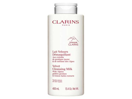 Clarins Sametové čisticí mléko (Velvet Cleansing Milk) (Objem 400 ml)