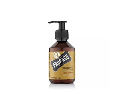 proraso mydlo na plnovous wood spice beard wash 200 ml 14932443075015