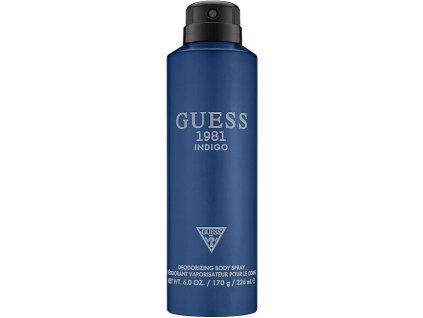 Guess 1981 Indigo For Men - deodorant ve spreji (Objem 226 ml)