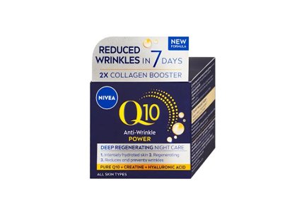 nivea zpevnujici nocni krem proti vraskam q10 power 50 ml 14081369112527