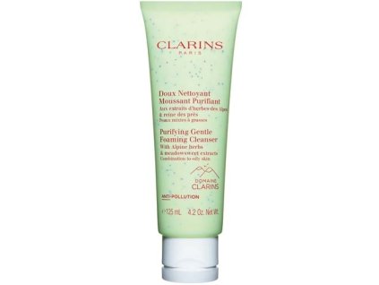 clarins jemna cistici pena pro smisenou az mastnou plet purifying gentle foaming cleanser 14758876141607