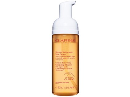 clarins jemna exfoliacni pena gentle exfoliating cleansing mousse 150 ml 14758885163722