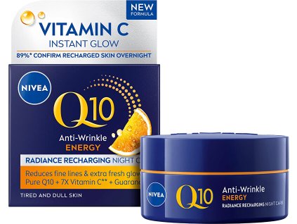 nivea energizujici nocni krem proti vraskam q10 energy cream 50 ml 14967216124730