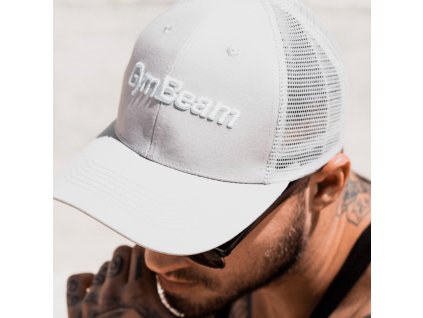 Kšiltovka Mesh Panel Cap Grey - GymBeam